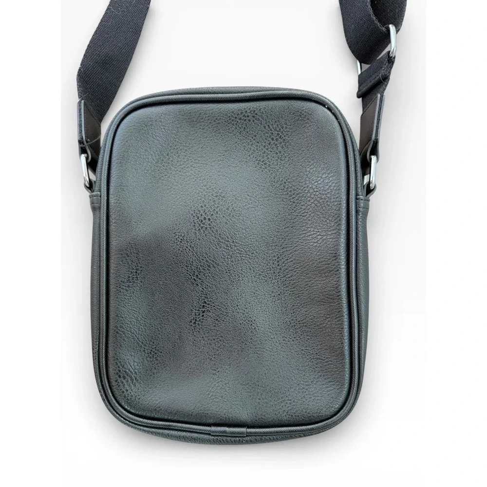 Ted Baker Waydon House Check Black Crossbody Flight Bag Like‎ New